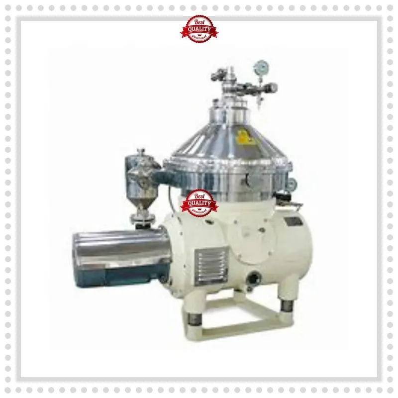 2 Phase Beer Yeast Disc Centrifuge, Self Cleaning, High Sales Volume 1