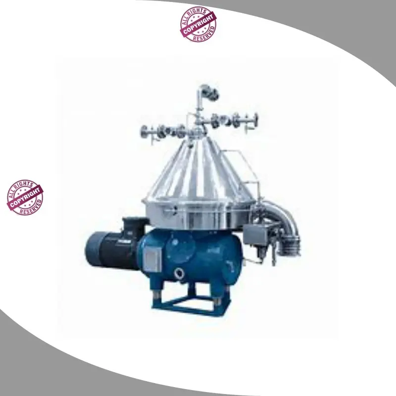 Industrial Disc Bowl Centrifuge - High Performance Separator 1
