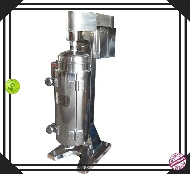 Innovative 2 Phase Tubular Centrifuge for Pharmaceutical & Animal Feed Industry 1