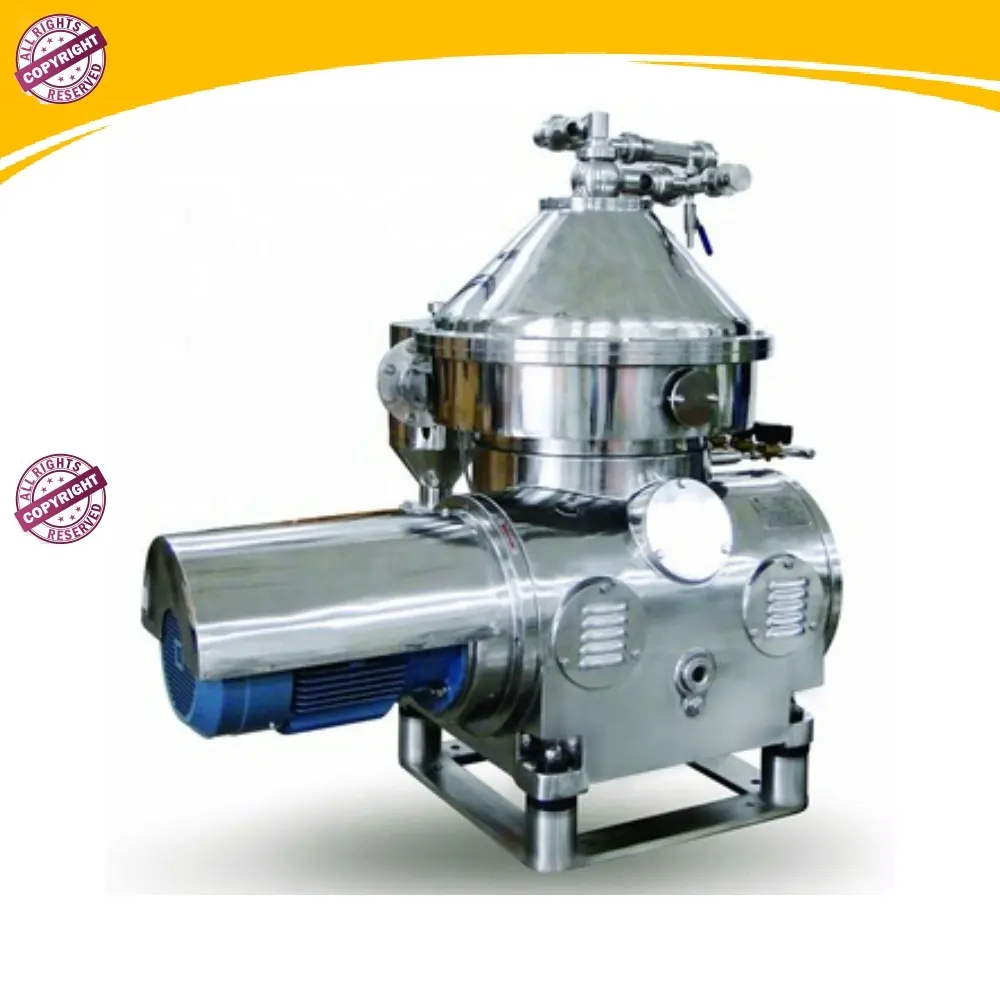 Disk Bowl Centrifuge for Deep Processing of Crude Fish Oil 1