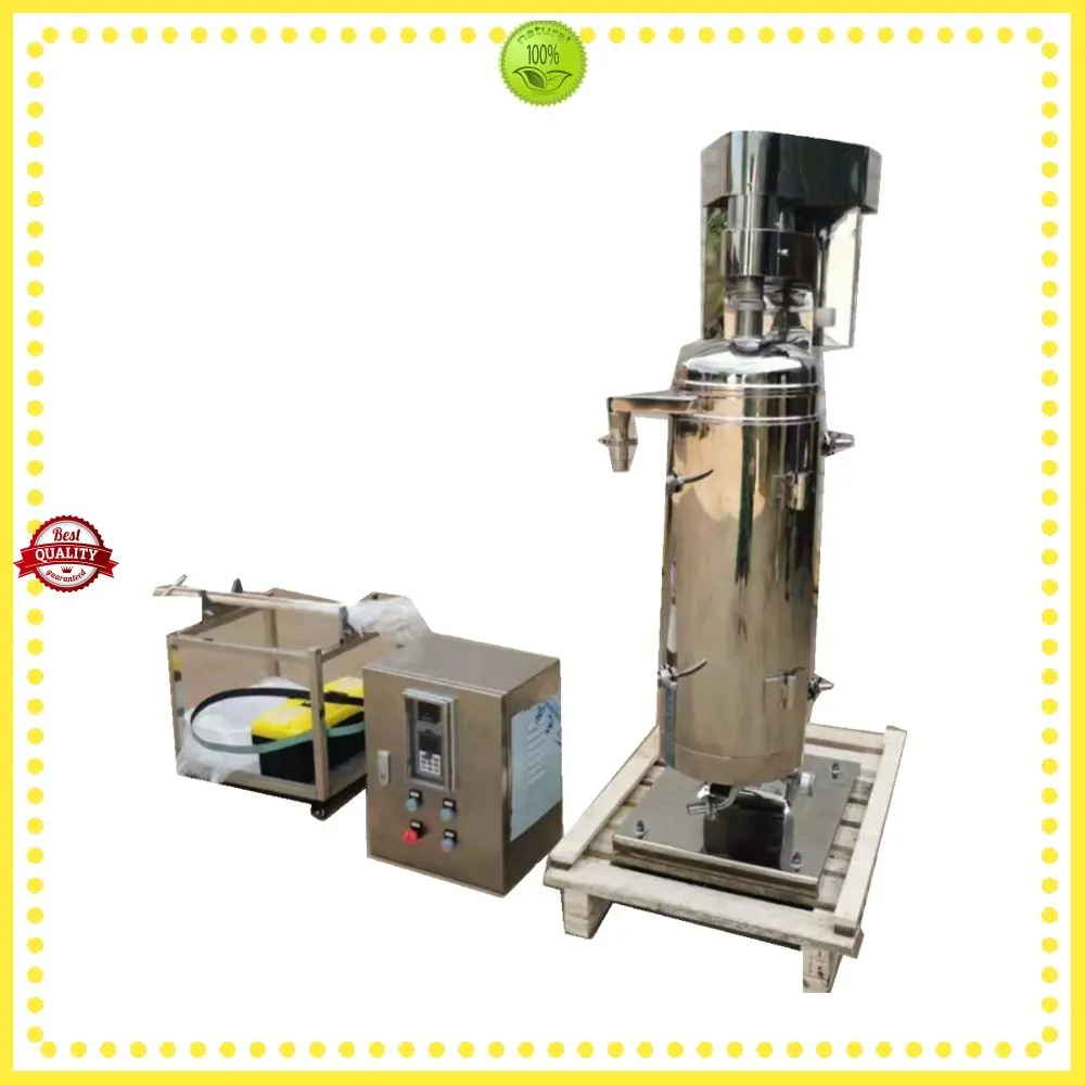 Improved Technology for Time-Saving 3 Phase Tubular Centrifuge 1