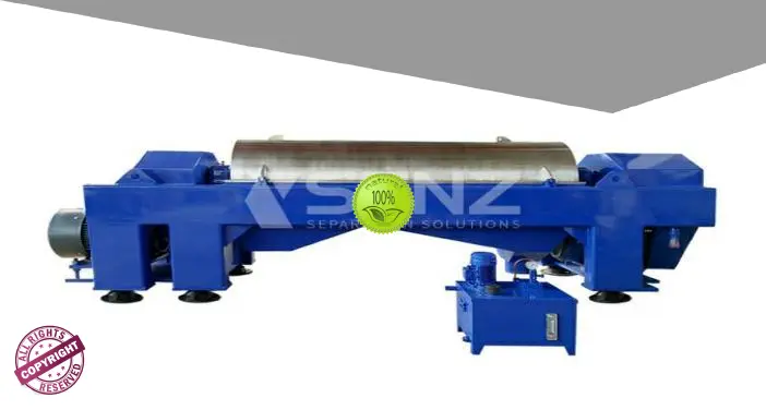 Titanium Decanter Centrifuge: Continuous Feeding & Low Energy 1