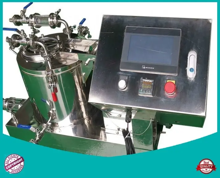 Food Grade Centrifuge: Shenzhou Hemp Oil Extraction Separator 1