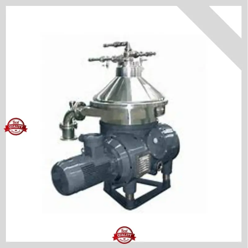 Continuous Disc Stack Centrifuge for Vegetable Oil Refinery 1