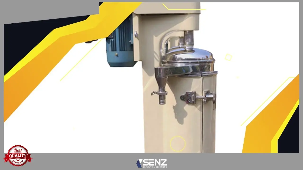 High Speed Tubular Centrifuge: Continuous Separation 1