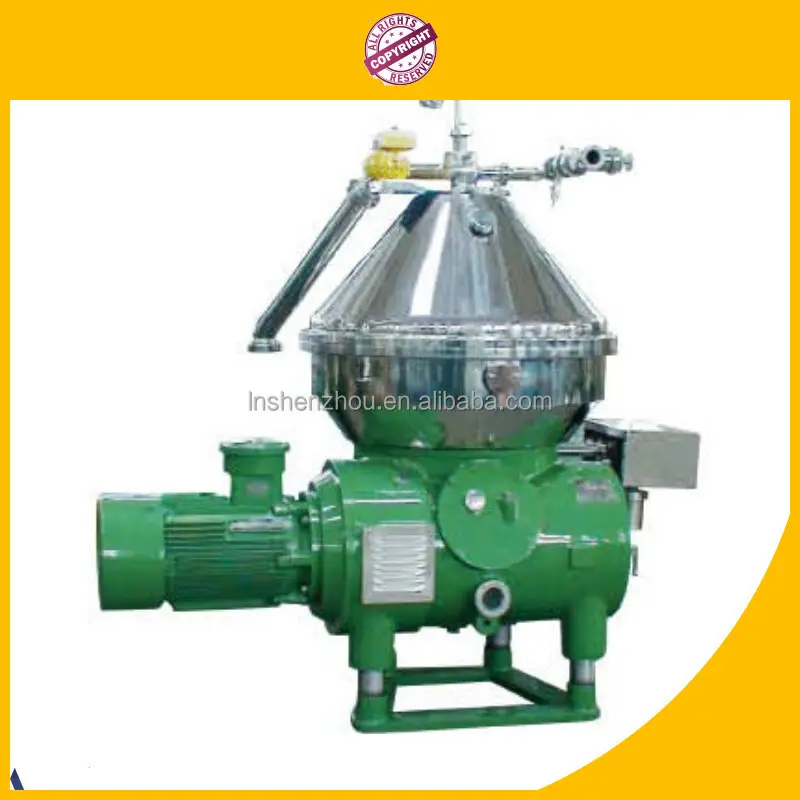 3 Phase Disc Centrifuge - Green Dairy Cream Separator 1