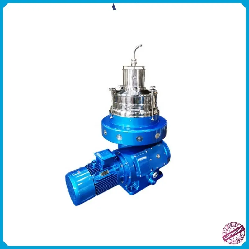 SS304 Latex Rubber Disc Centrifuge - High Efficiency 3 Phase Separator 1