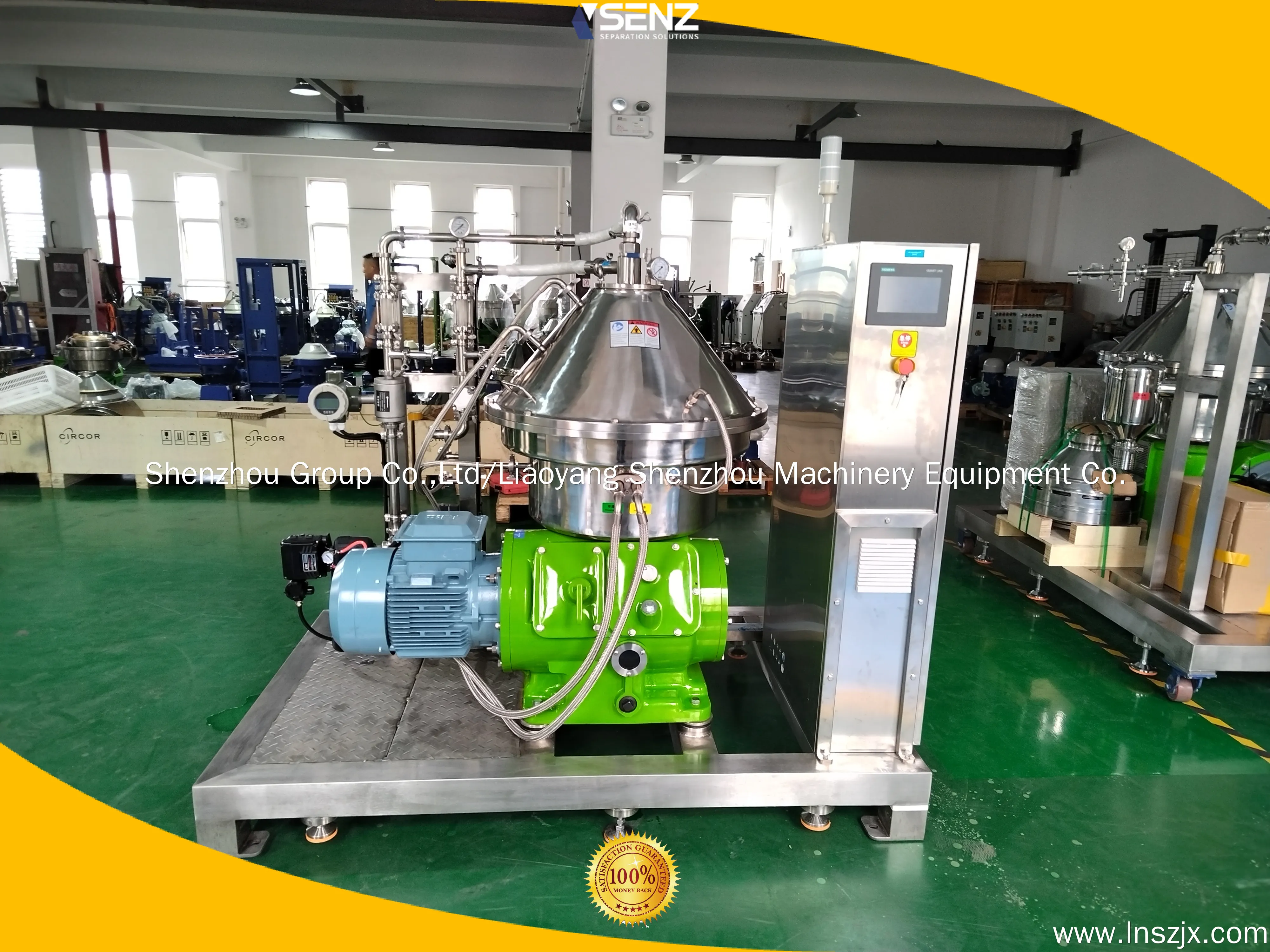 Beer Centrifuge: Disc Stack Separator for Clear Beer 1