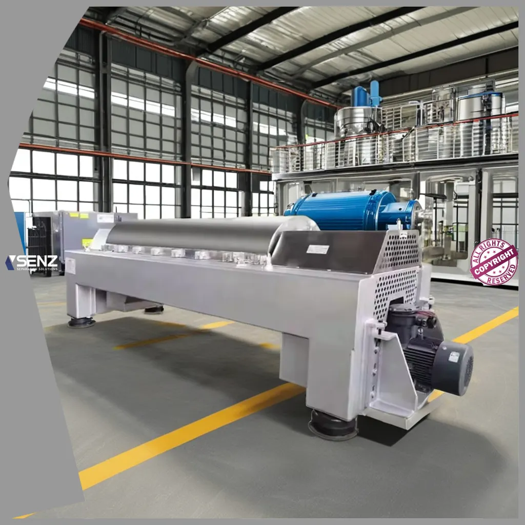 Horizontal Decanter Centrifuge for Industrial and Domestic Sewage Treatment 1