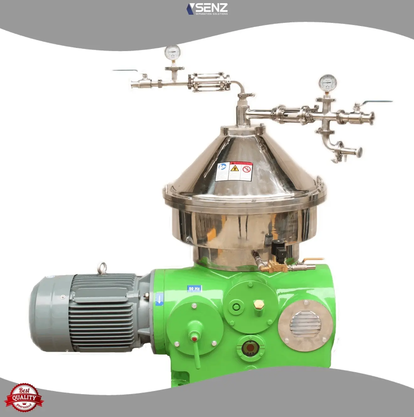 High-Speed Disc Stack Separator - Up to 12000g G-Force
 1