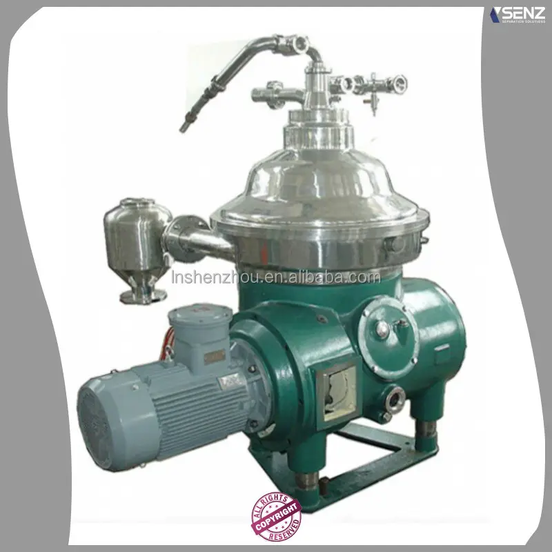 Yeast Centrifuge Separator: 2 Phase Disc Centrifuge 1
