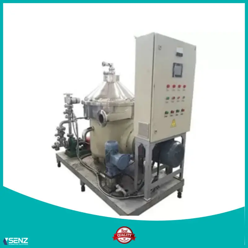 3 Phase Disc Centrifuge System for Milk Separation 1