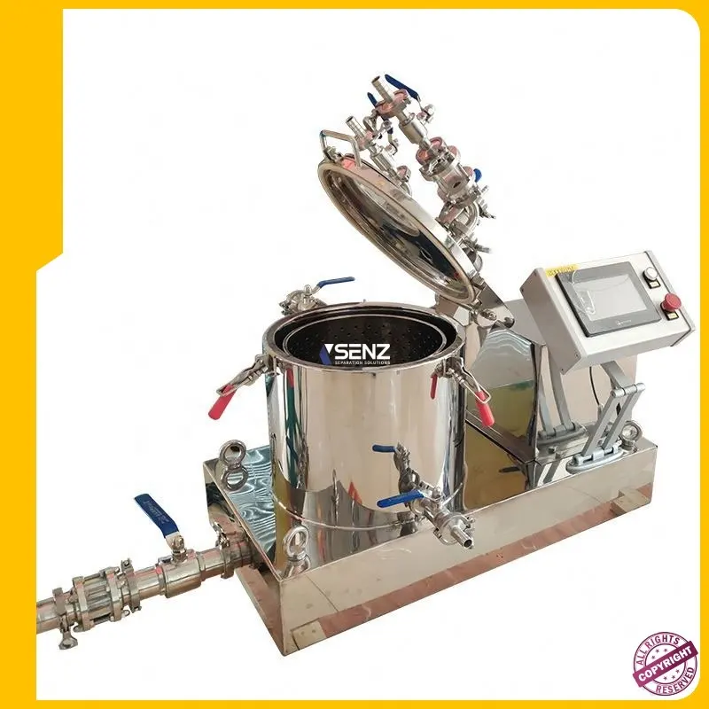 Food Centrifuge Machine for High Efficiency Hemp Oil Processing 1