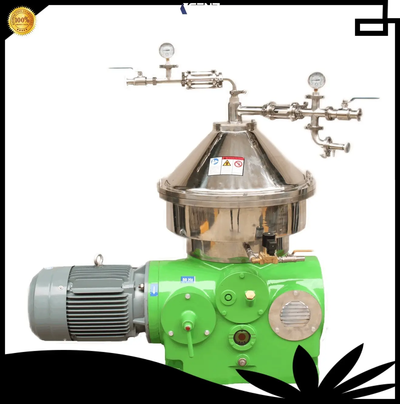 High-Speed 2 Phase Disc Separator: Up to 12000g G Force 1