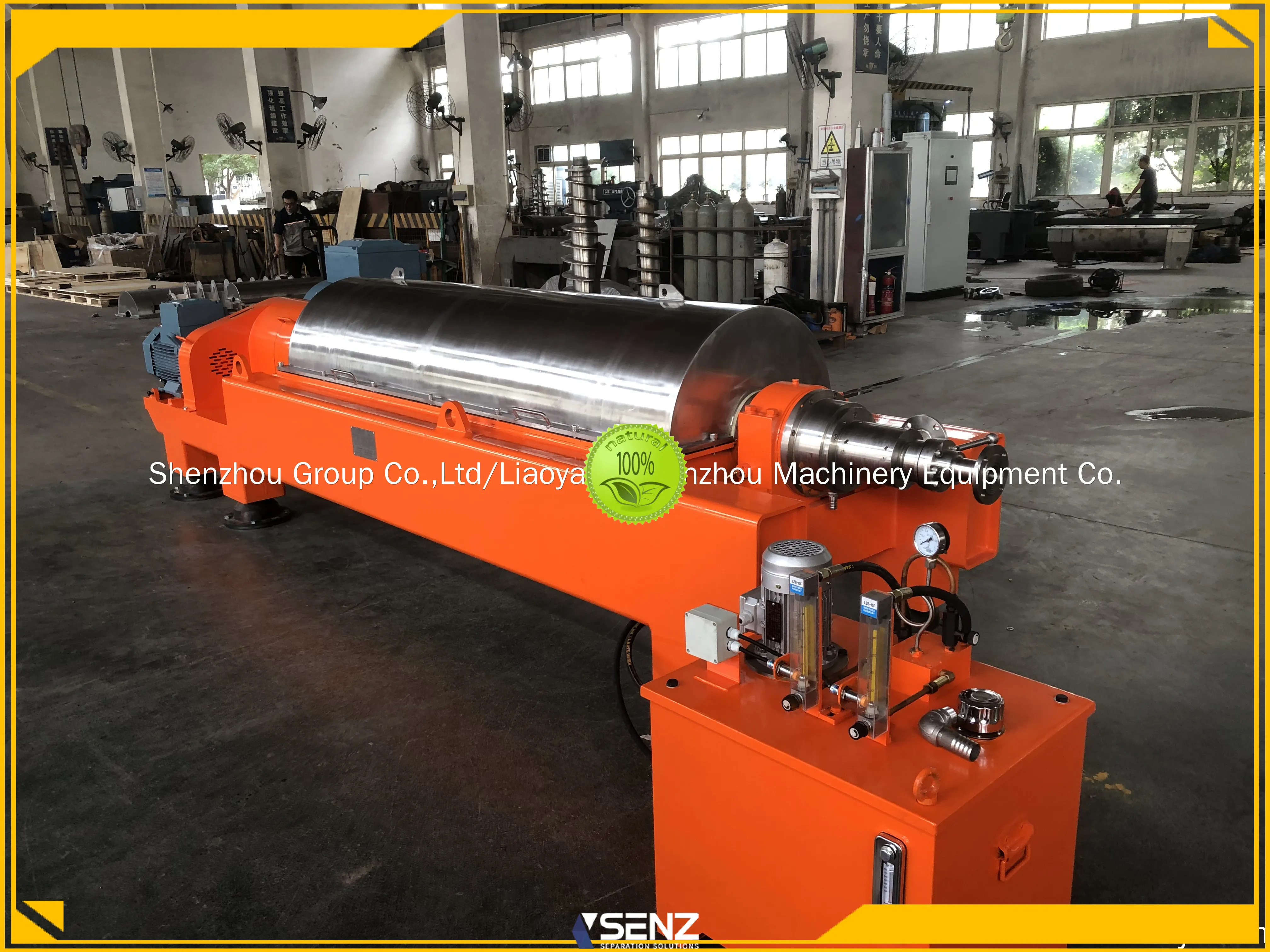 3 Phase Decanter Centrifuge - Oil-Water Sludge Separator 1