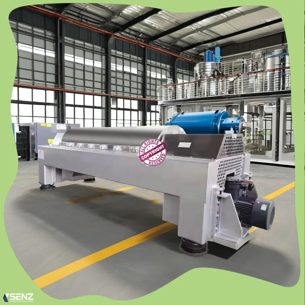 Spiral Centrifugal Sludge Dewatering Machine for Sewage Treatment 1