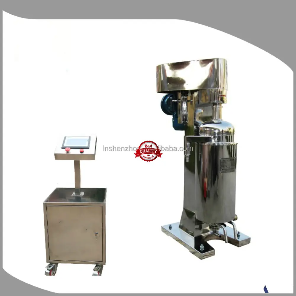 High-Speed Vertical Tubular Centrifuge for Bacteria Filtration - Ideal for Oil Water Separation 1