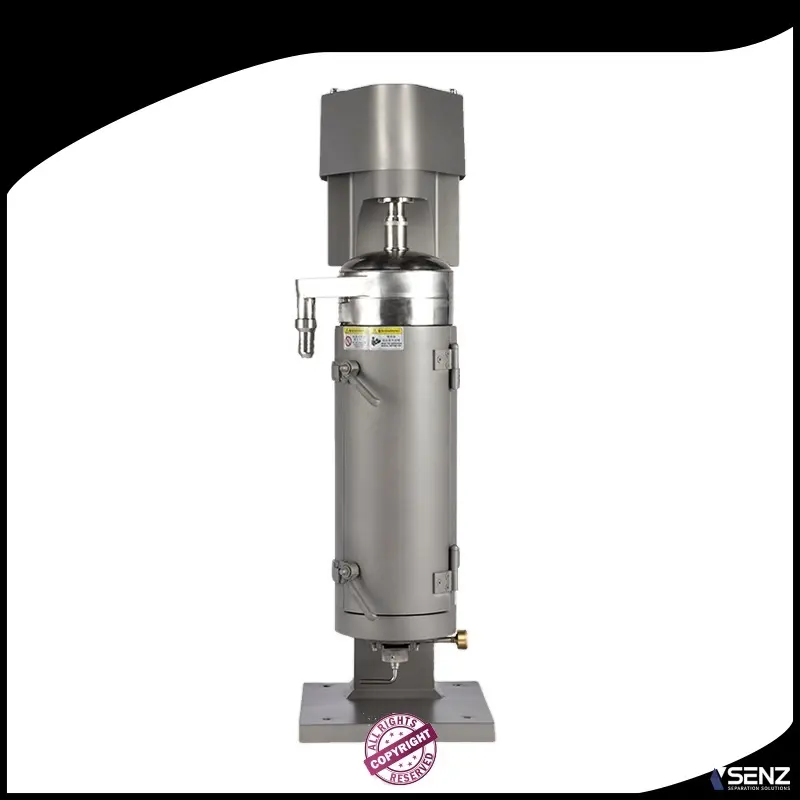 High Speed Tubular Centrifuge for Nano Particle Separation - 2 Phase Centrifuge 1