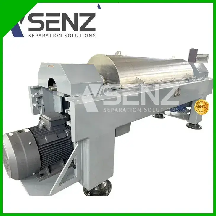 Xanthan Gum Horizontal Screw Centrifuge - 2 Phase Centrifuge 1