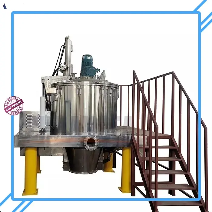 Automatic Scraper Bottom Discharge Centrifuge - High Cake Removal Rate 1