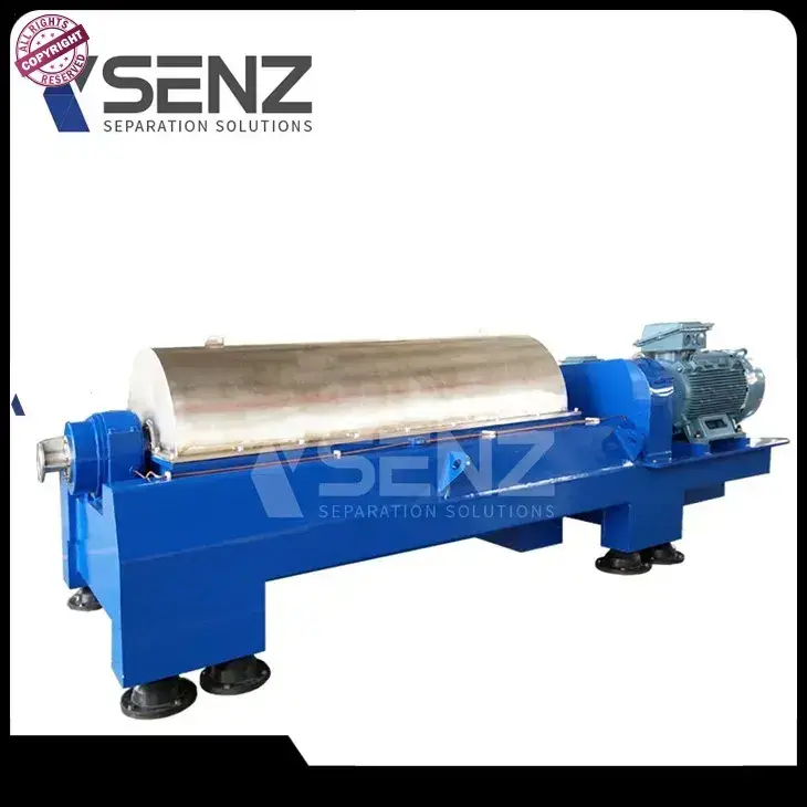 3-Phase Decanter Centrifuge: Simultaneous Liquid and Solid Separation 1