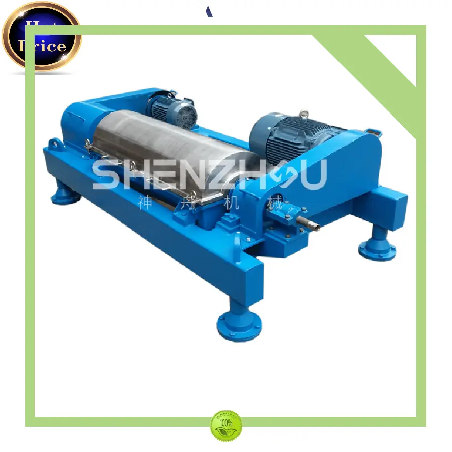 Custom decanter type centrifuge factory Manufacturer | Shenzhou 1