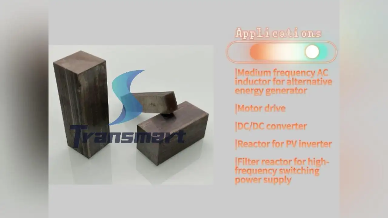 Amorphous Core Soft Magnetic Material Amorphous Block Core Products 1