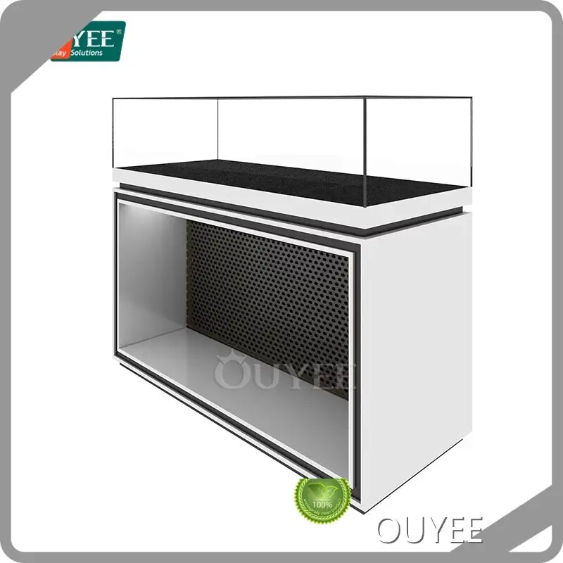 Free-Standing Adjustable LED Jewelry Showcase Cabinet with Glass Door 1