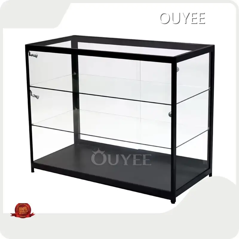 Small Tempered Glass Jewelry Showcase Display Case 1