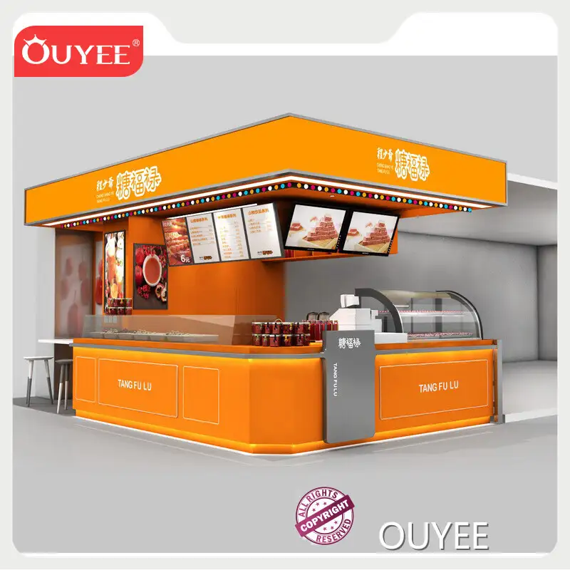 Pizza, Waffle & Crepe Food Kiosk with Free 3D Design 1
