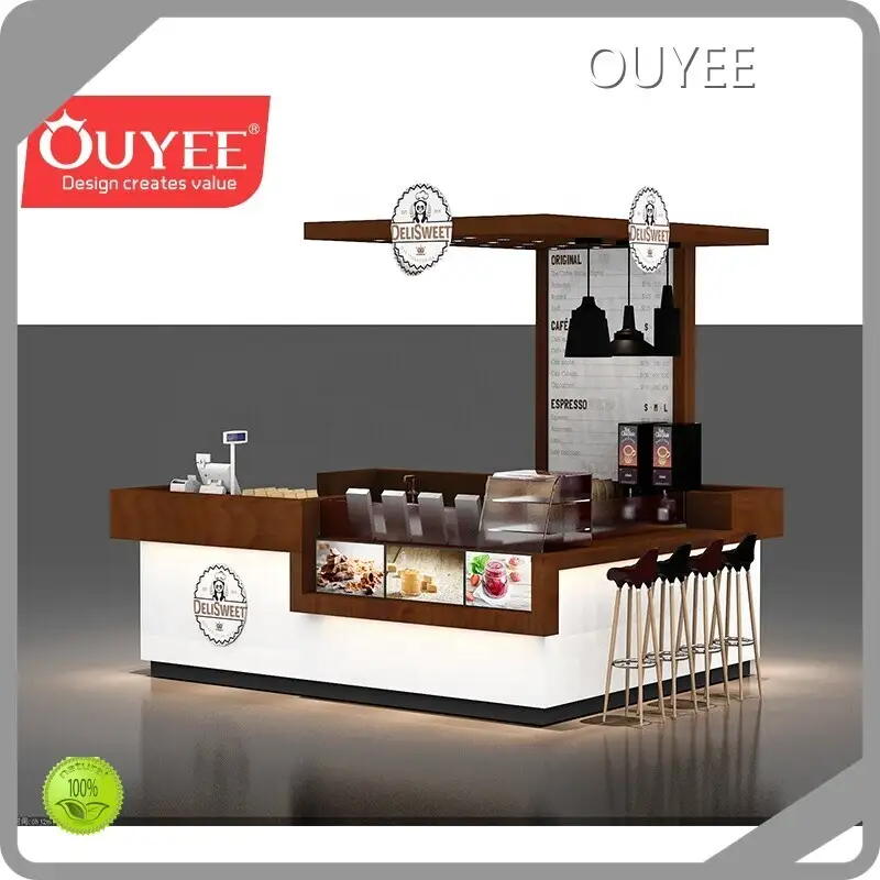 Coffee Shop Kiosk & Ice Cream Kiosk Designs - Fast Food Counter 1