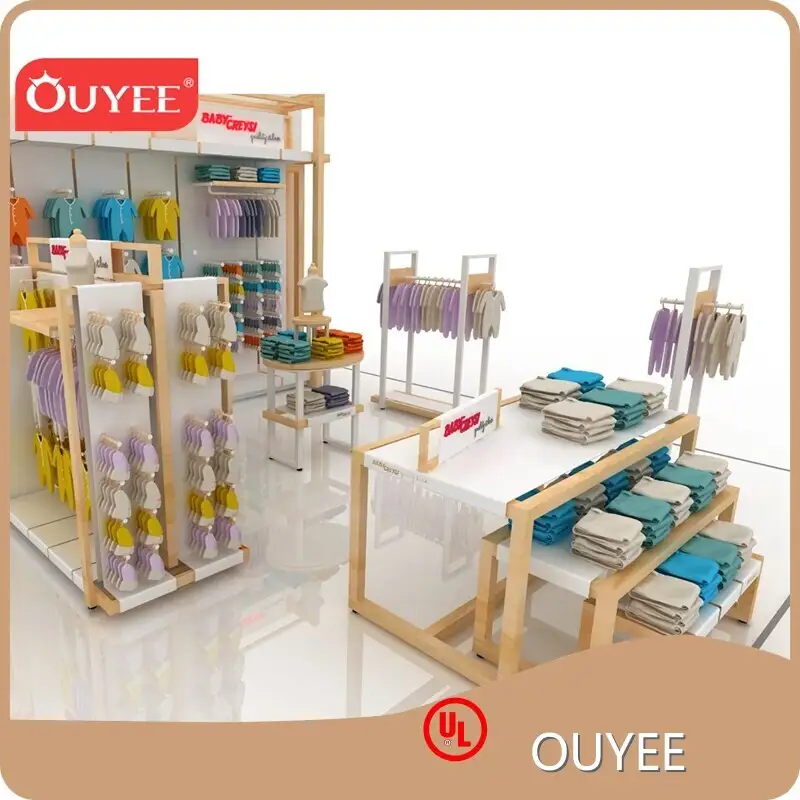 Mall Clothing & Baby/Kids Kiosk Display for Retail and Trade Shows 1