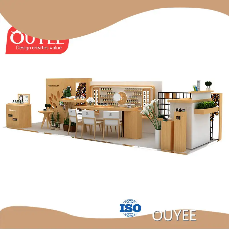 Multi-Function Nail Polish Kiosk with Manicure Table & Cosmetic Shelf 1