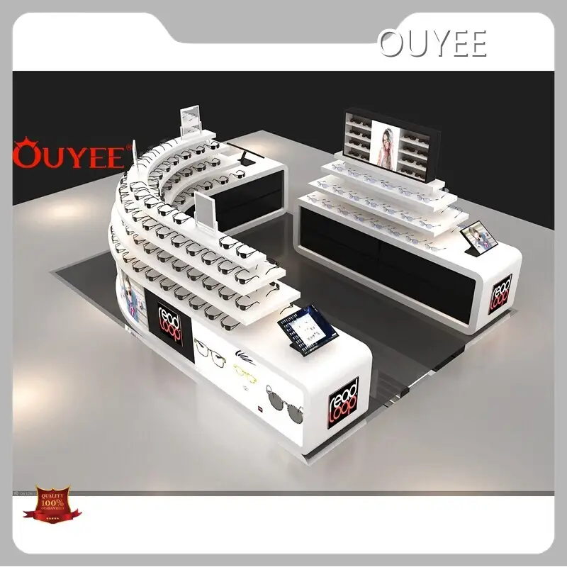 Retail Eyewear Store LED Sunglasses Ray-Ban Display Kiosks 1