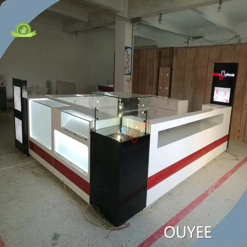 Cell Phone Mall Kiosk Mobile Accessory Display Counter - China 1