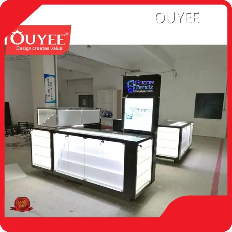 Shopping Mall Cell Phone Kiosk for Mobile Accessories Sales 1