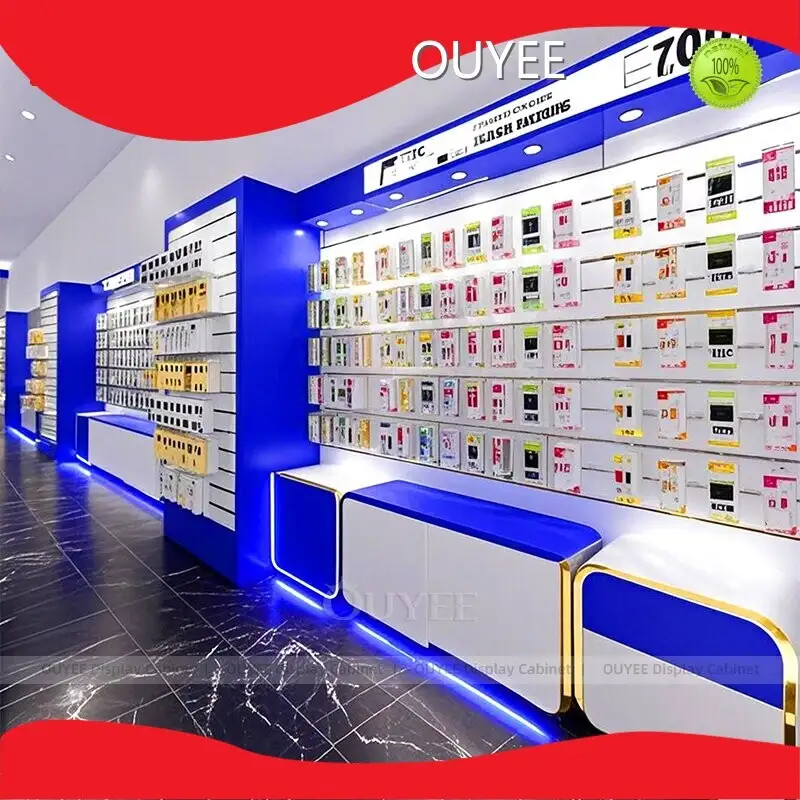 Phone Repair Kiosk with Cellphone Glass Showcase for Mobile Repair 1