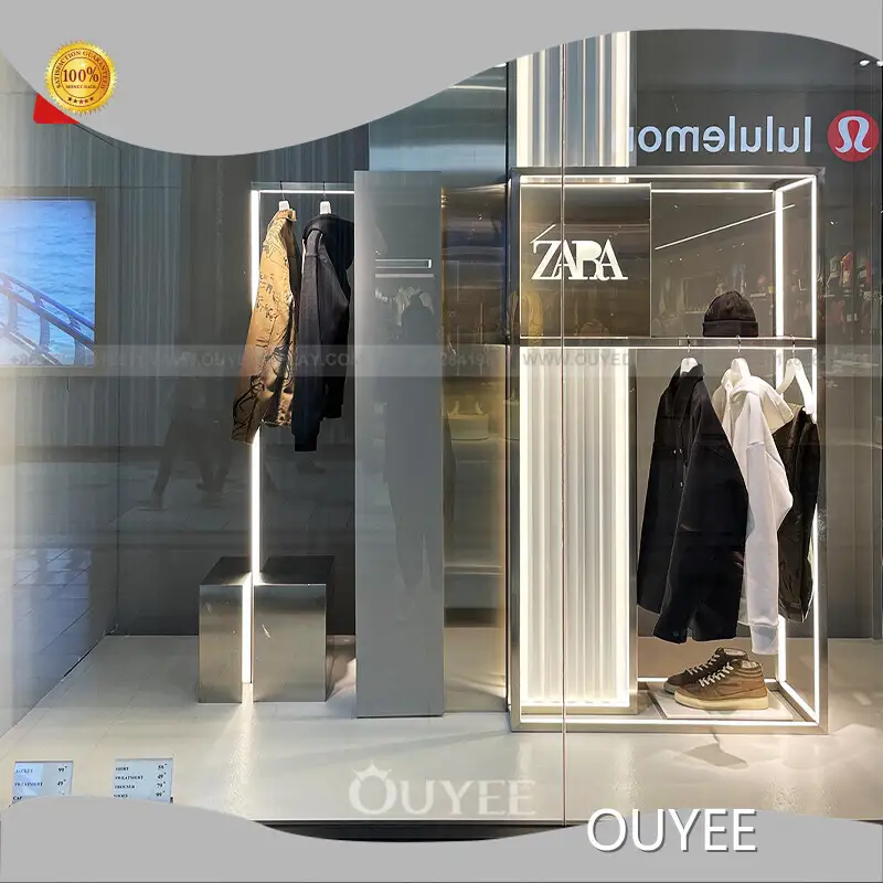 Aluminum Frame Reusable Expo Trade Show Booth Clothing Displays w/ LED 1