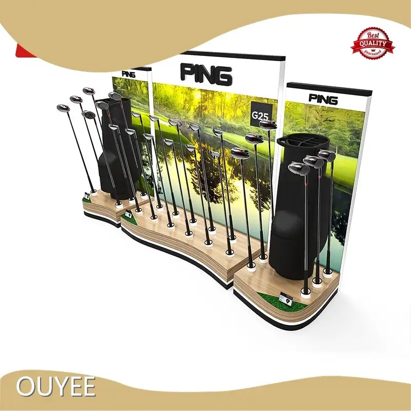 Wall-Mounted Golf Club Organizer Rack Bracket Display 1