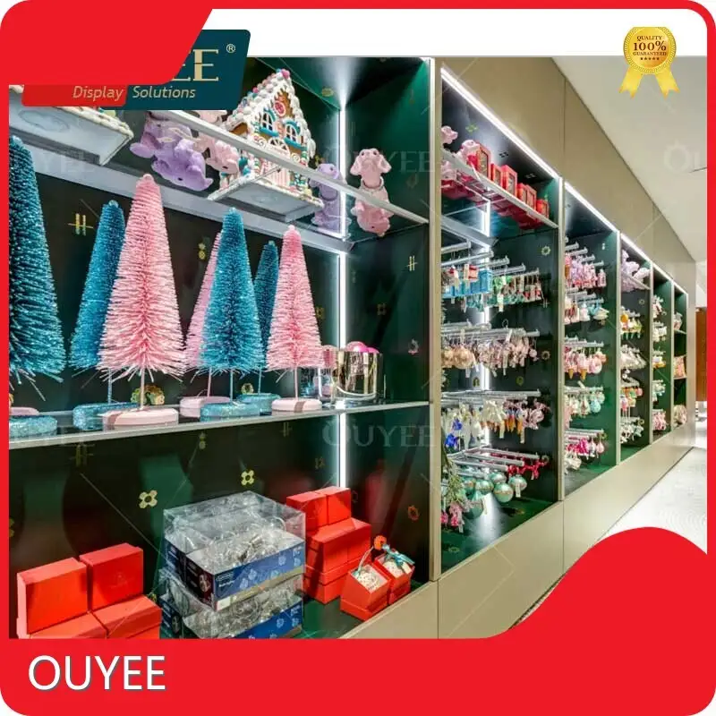 Custom 2-Sided Souvenir & Accessories Floor Display Rack for Boutiques 1