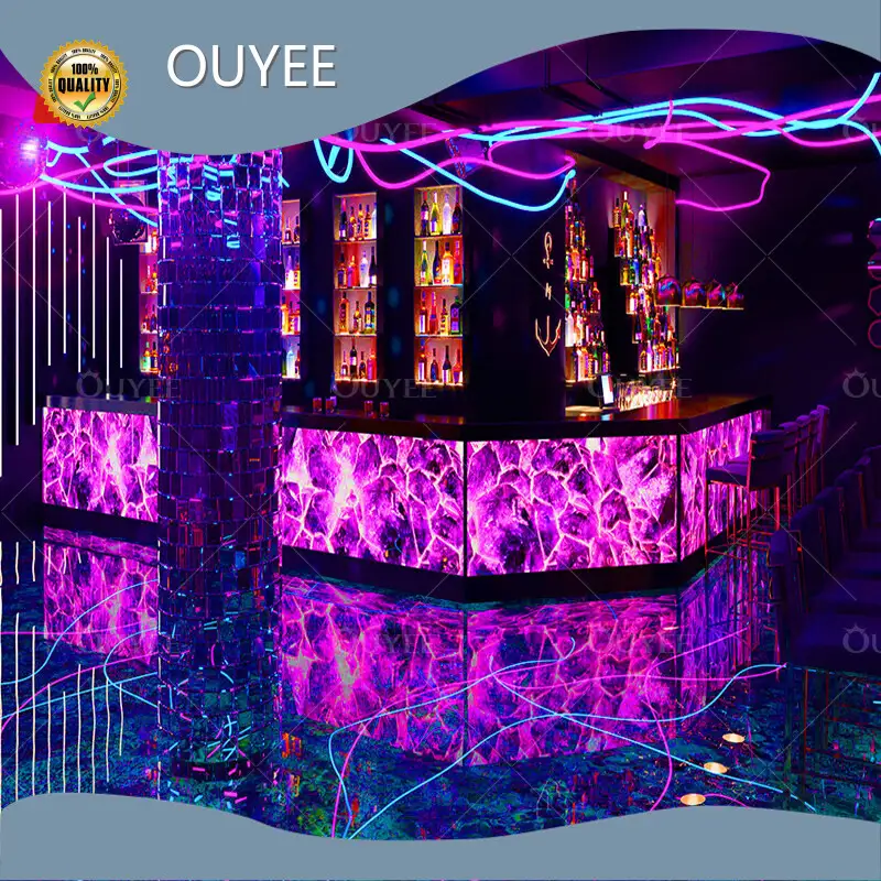 Nightclub LED Laser Fan Background Light for Shot Display 1