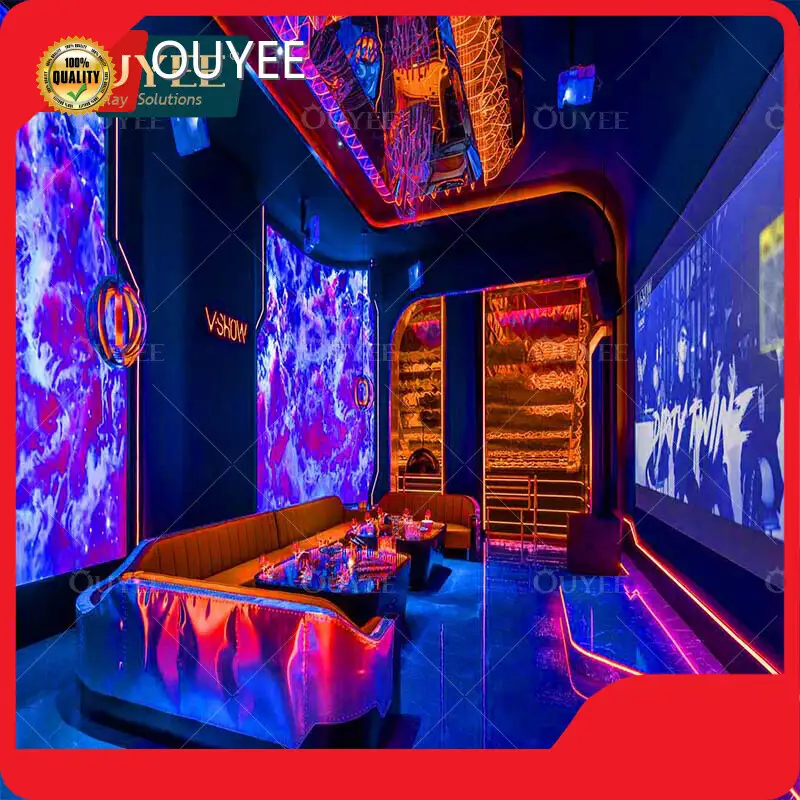 LED Frame Nightclub Bar Table with Storage – Factory Supply 1