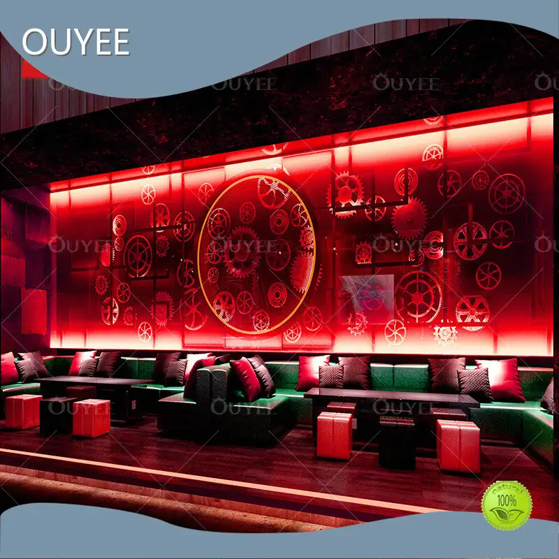 Nightclub & Strip Club Hookah Bar Lounge Set with LED Sofa 1