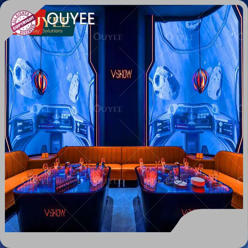 LED Acrylic Bubble Wall Bar Counter Nightclub KTV Bar Furniture 1