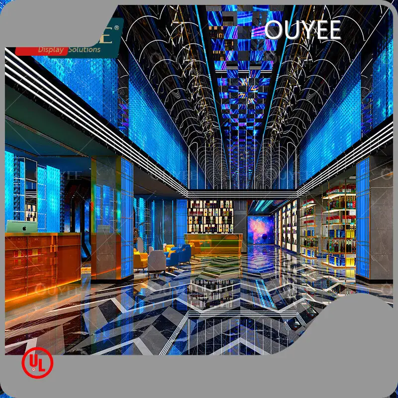 Mobile Illuminated LED Bar Counter for Nightclubs 1