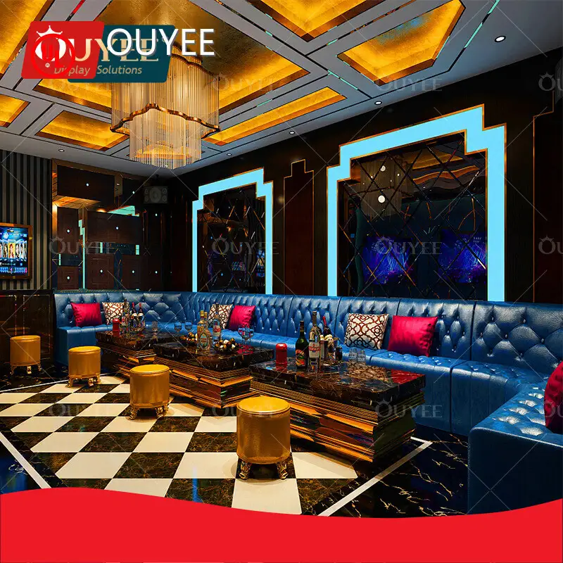 Customized Nightclub 3D Ceiling Lights & Wallpaper for Club Interiors 1