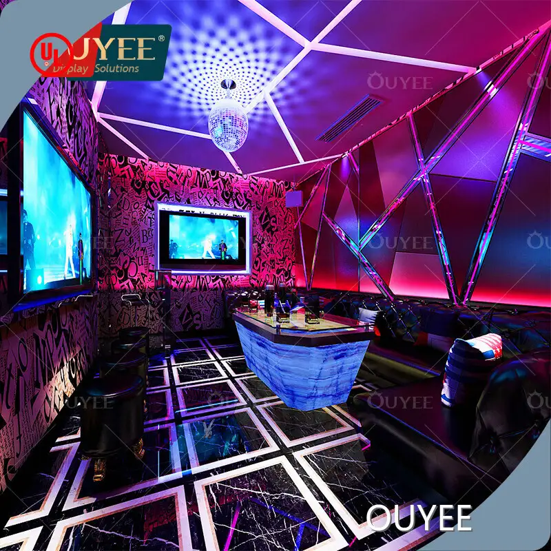 LED Bar Counter Wine Cell Table Nightclub Plastic Counter, Custom Size 1