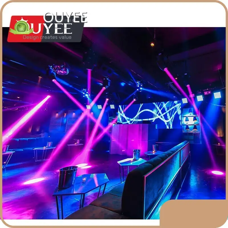 Custom Nightclub Bar Counter & Lounge Table Interior Design 1