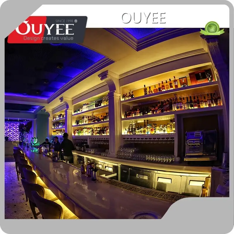 Customized Wooden Standing Bar Counter for Lounge, Retail & Nightclub 1