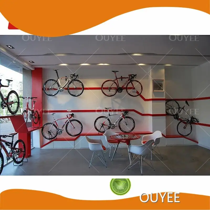 Custom Retail Bike Display Rack Stand for Scooter & Bicycle Shops 1